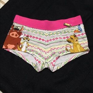 NWT! Lion King Boy Shorts